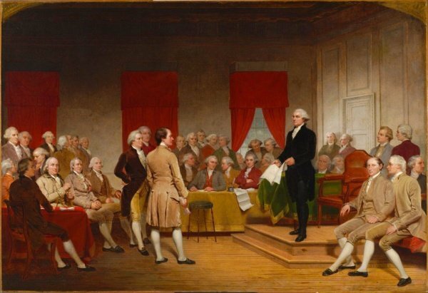 Junius Brutus Steams, Washington as Statesman at the Constitutional Convention (1856)