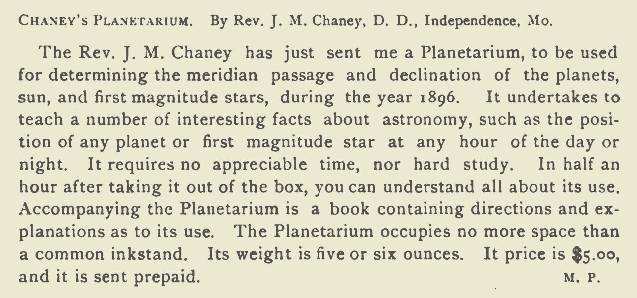 Source: The Observer (March 1896), p. 123.