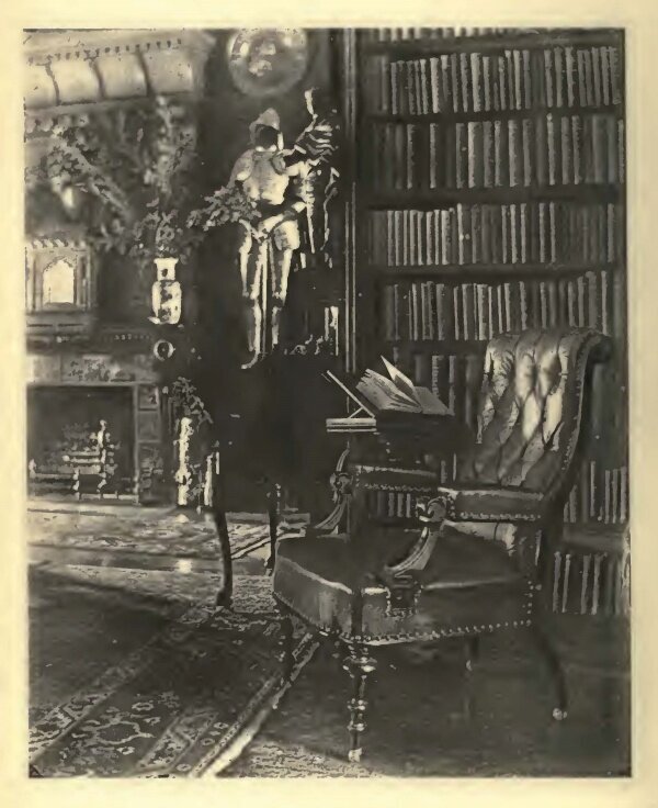 A glimpse of the library of B.B. Comegys.