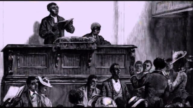 Henry Highland Garnet preaching to Congress.