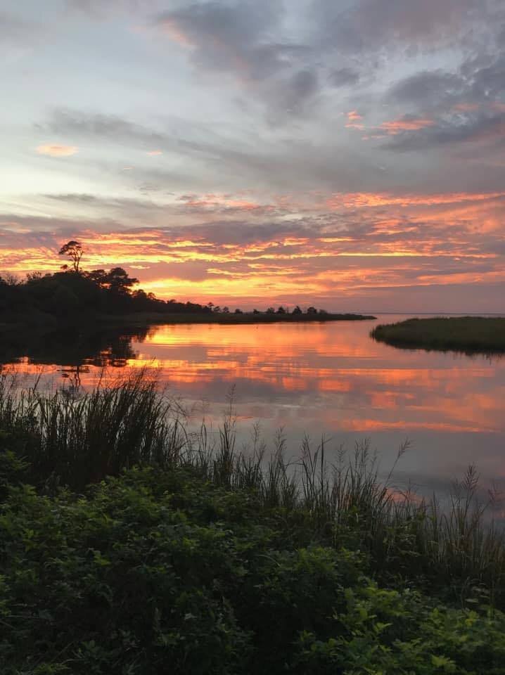 Holdens Creek on the Eastern Shore of Virginia.