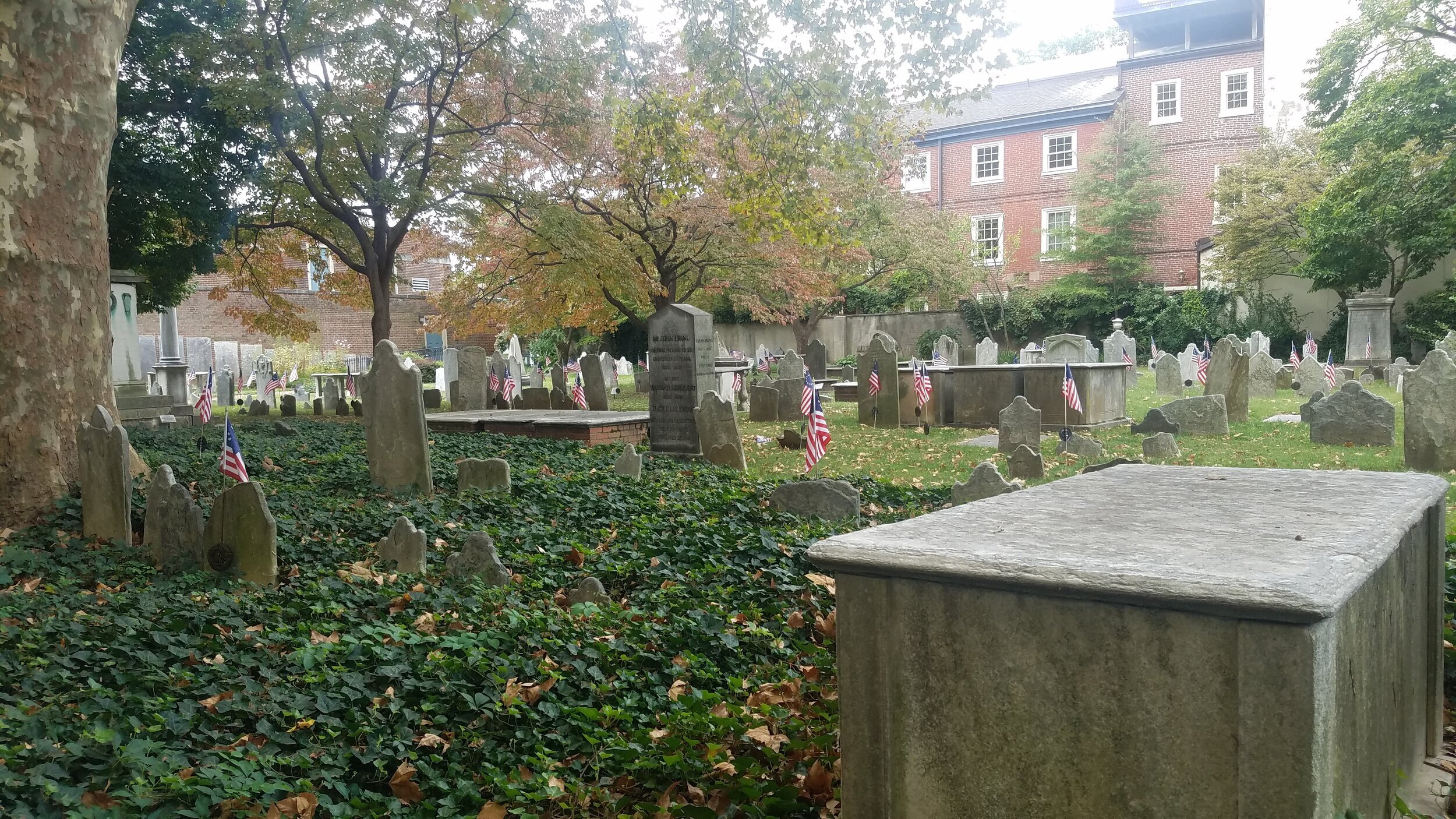 Old Pine Street Presbyterian Cemetery (photo credit: R. Andrew Myers).
