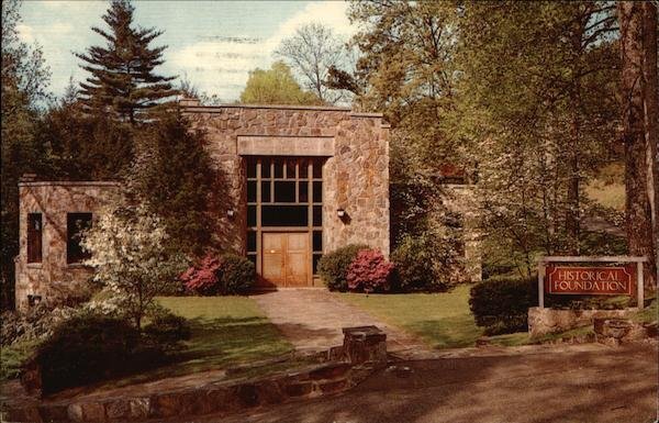 Spence Hall, once home to the Historical Foundation of Presbyterian and Reformed Churches in Montreat, North Carolina, is now home to the Presbyterian Historical Center..