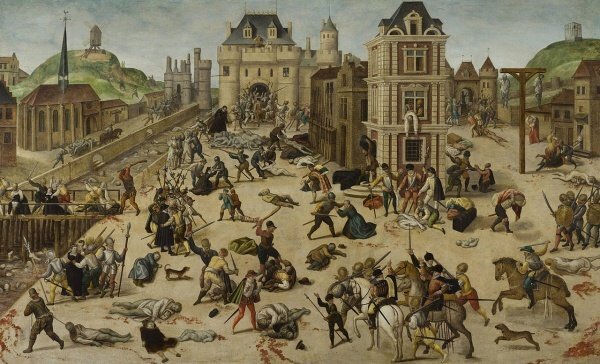 The St. Bartholomew’s Day Massacre (August 24, 1572).