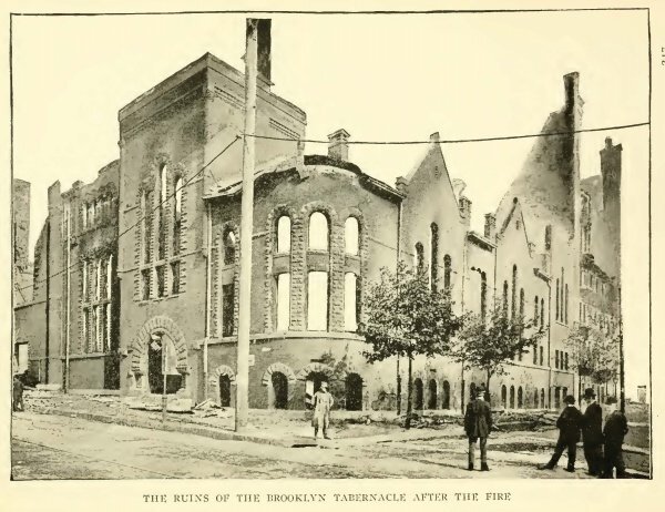 Brooklyn Tabernacle after the fire.