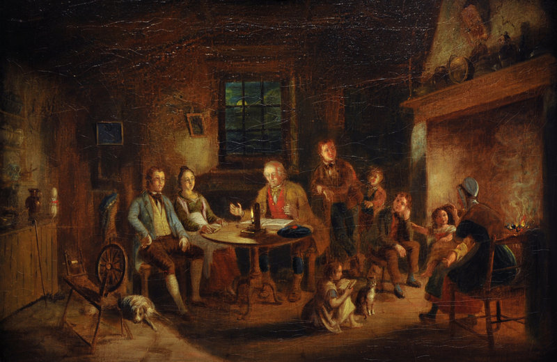 The Cotter’s Saturday Night by William Kidd